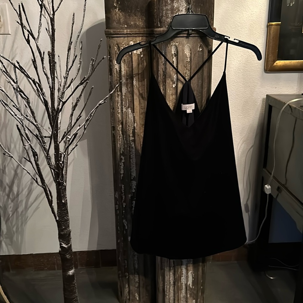Black Velvet Top - NWT